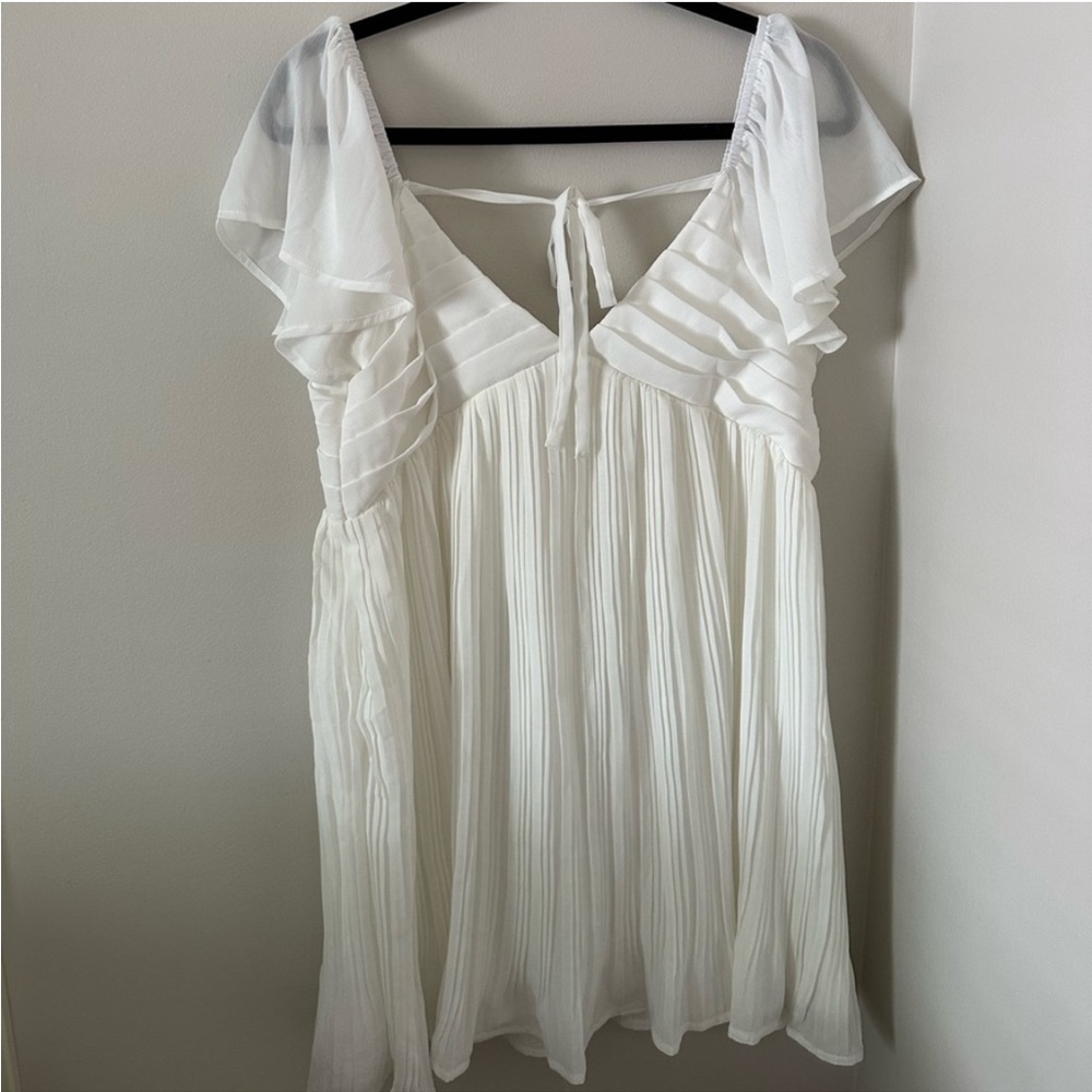 Lulus white mini dress